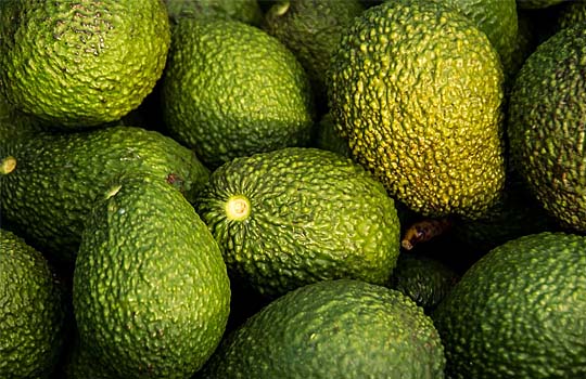 Avocado helpt andere ingredienten dieper door te dringen in de huid